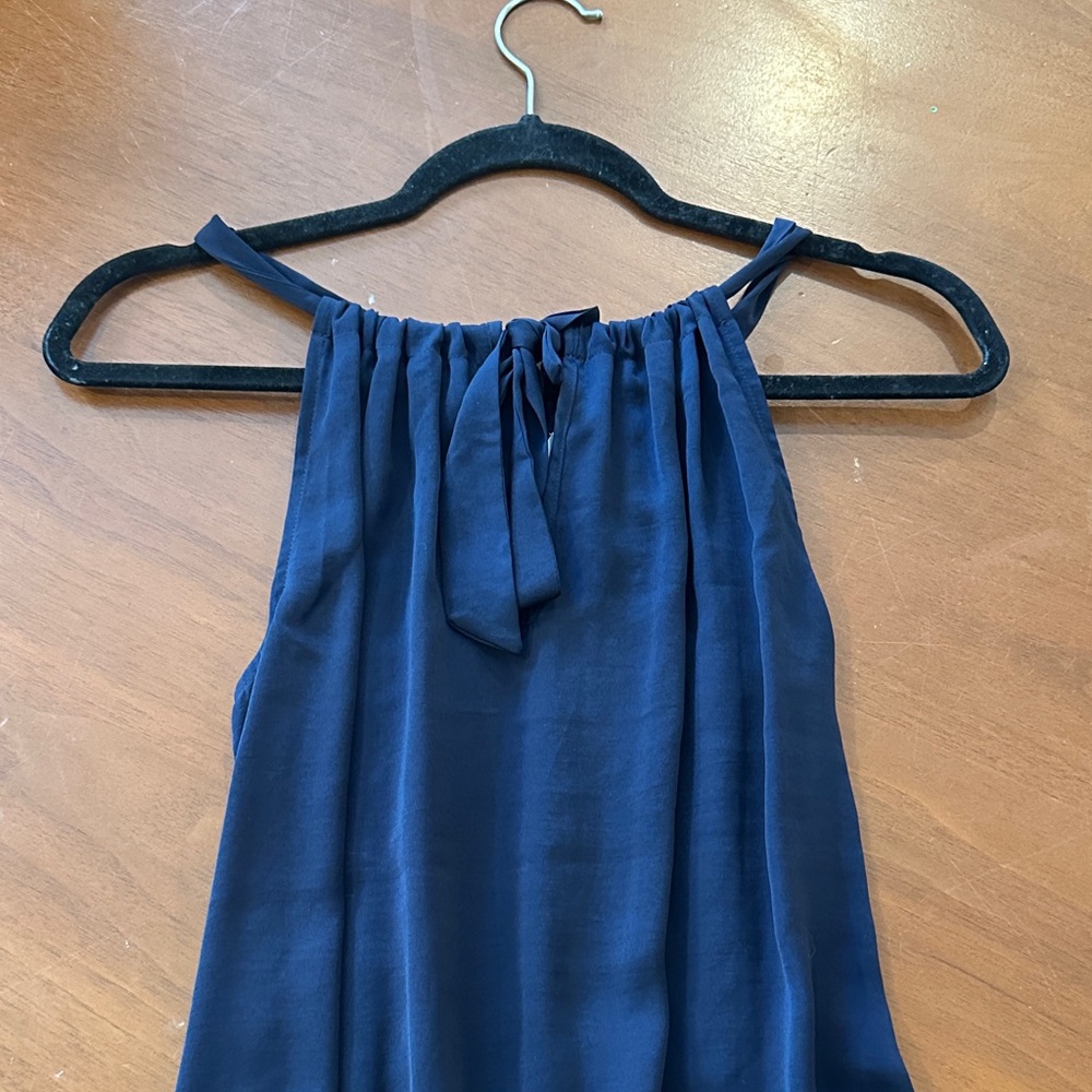 Anthropologie hater bodysuit with tie front neck